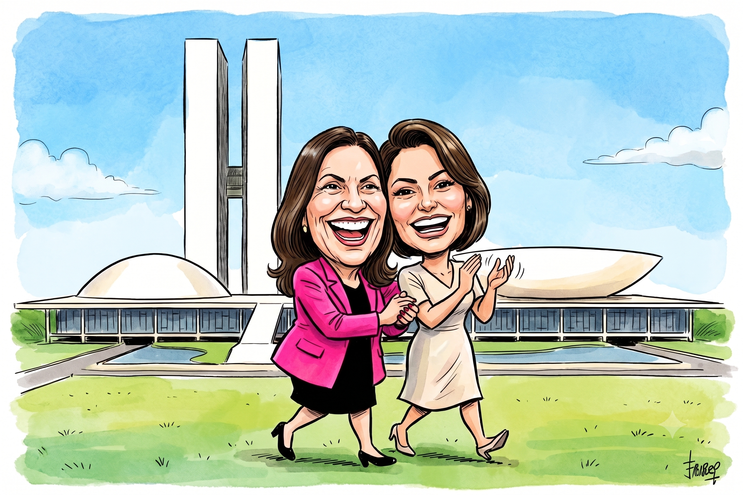 PL oficializa Bia Kicis e Michelle Bolsonaro ao Senado