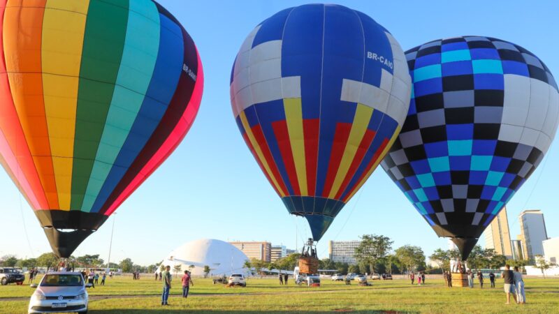 Festival de Esportes Aéreos é opção de lazer gratuita no DF
