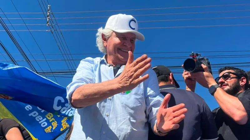 Ronaldo Caiado lança campanha no Entorno do Distrito Federal