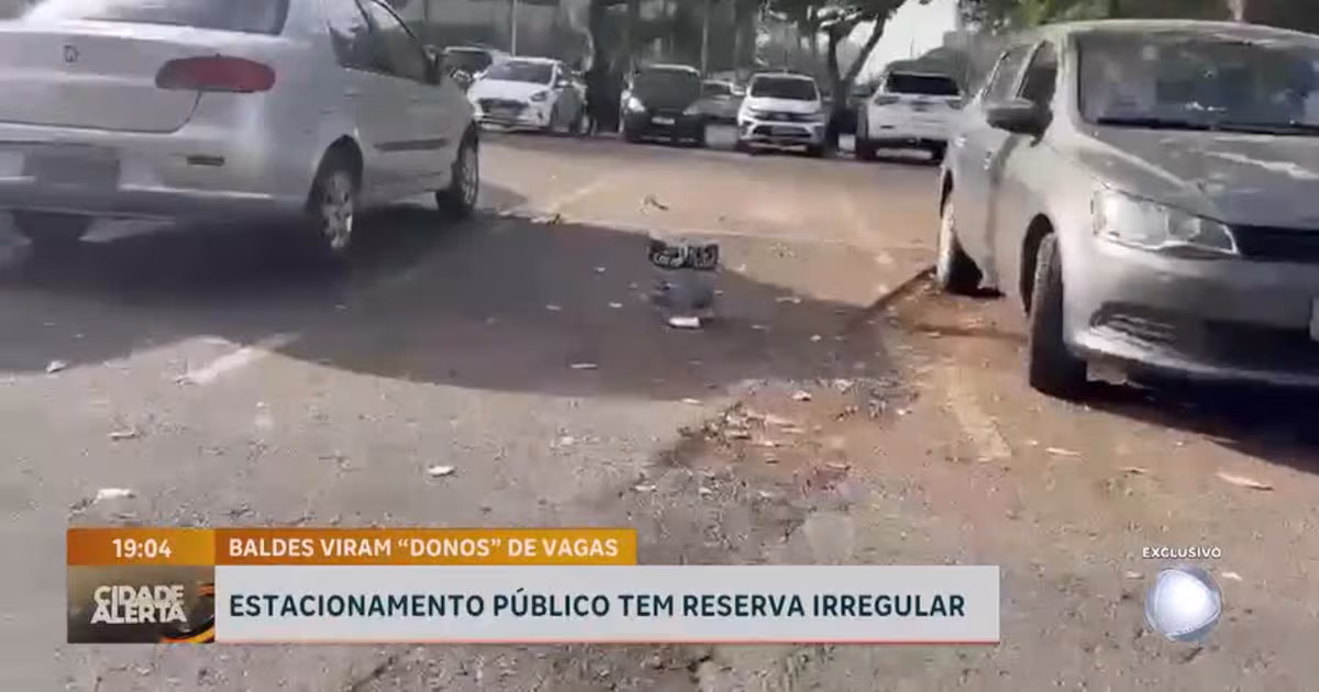 Motoristas de Brasília denunciam reserva ilegal de vagas