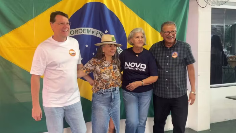 Kiko Caputo abre campanha em Taguatinga e inaugura comitê
