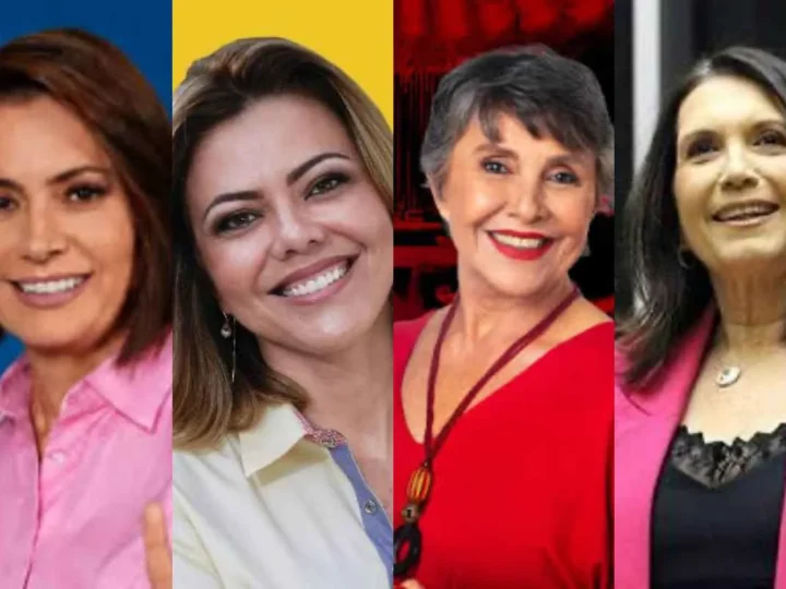 Michelle, Leila, Erika e Bia lideram disputa ao Senado no DF
