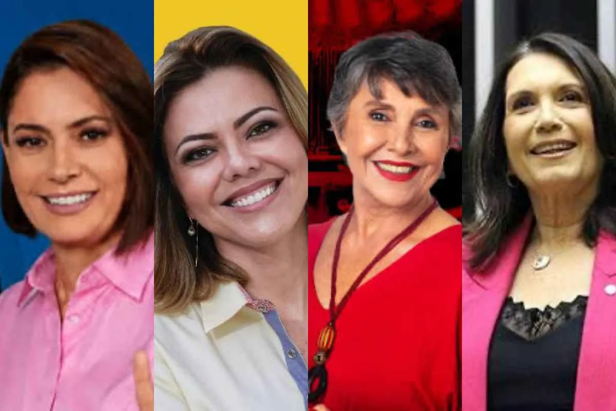 Michelle, Leila, Erika e Bia lideram disputa ao Senado no DF