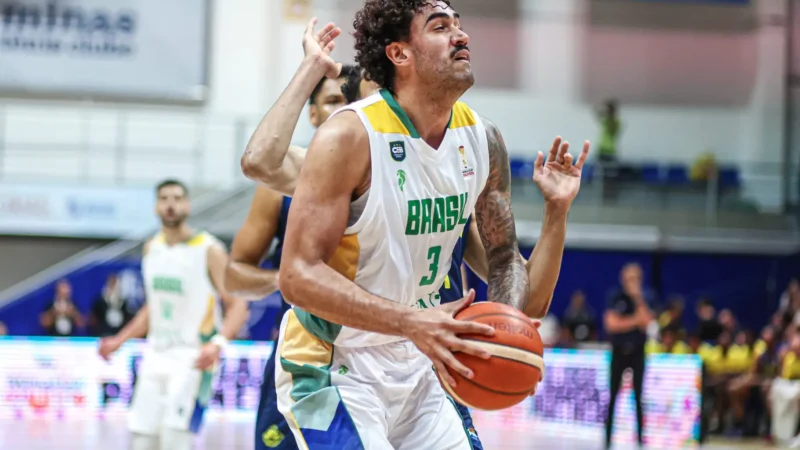 Seleção Brasileira de basquete inicia treinos em Brasília