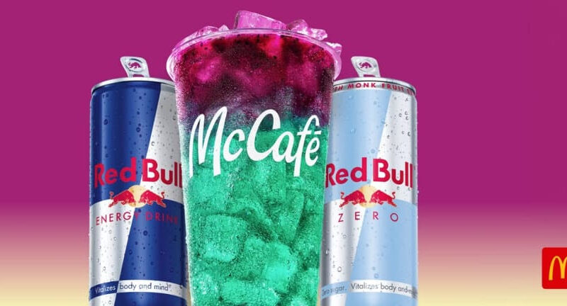 McDonald’s lança drink com Red Bull Zero e frutas
