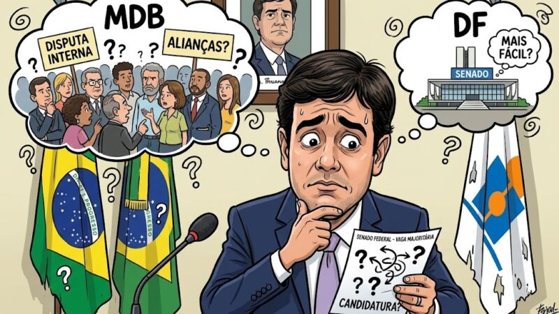 MDB avalia Rafael Prudente para o Senado Federal no DF