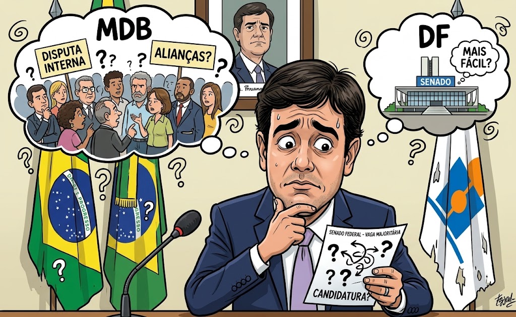 MDB avalia Rafael Prudente para o Senado Federal no DF