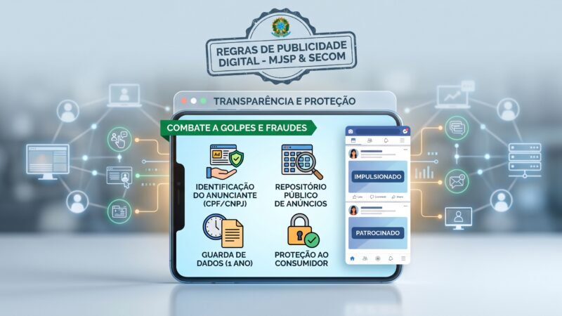 Governo cria novas regras digitais para barrar fraudes e golpes na web