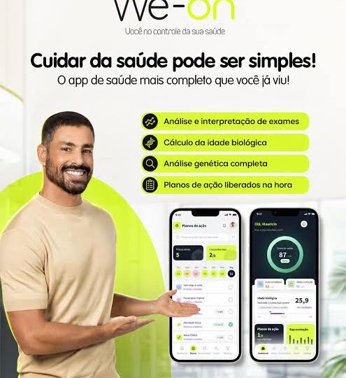 We-On chega ao mercado e reúne hábitos exames e DNA em app