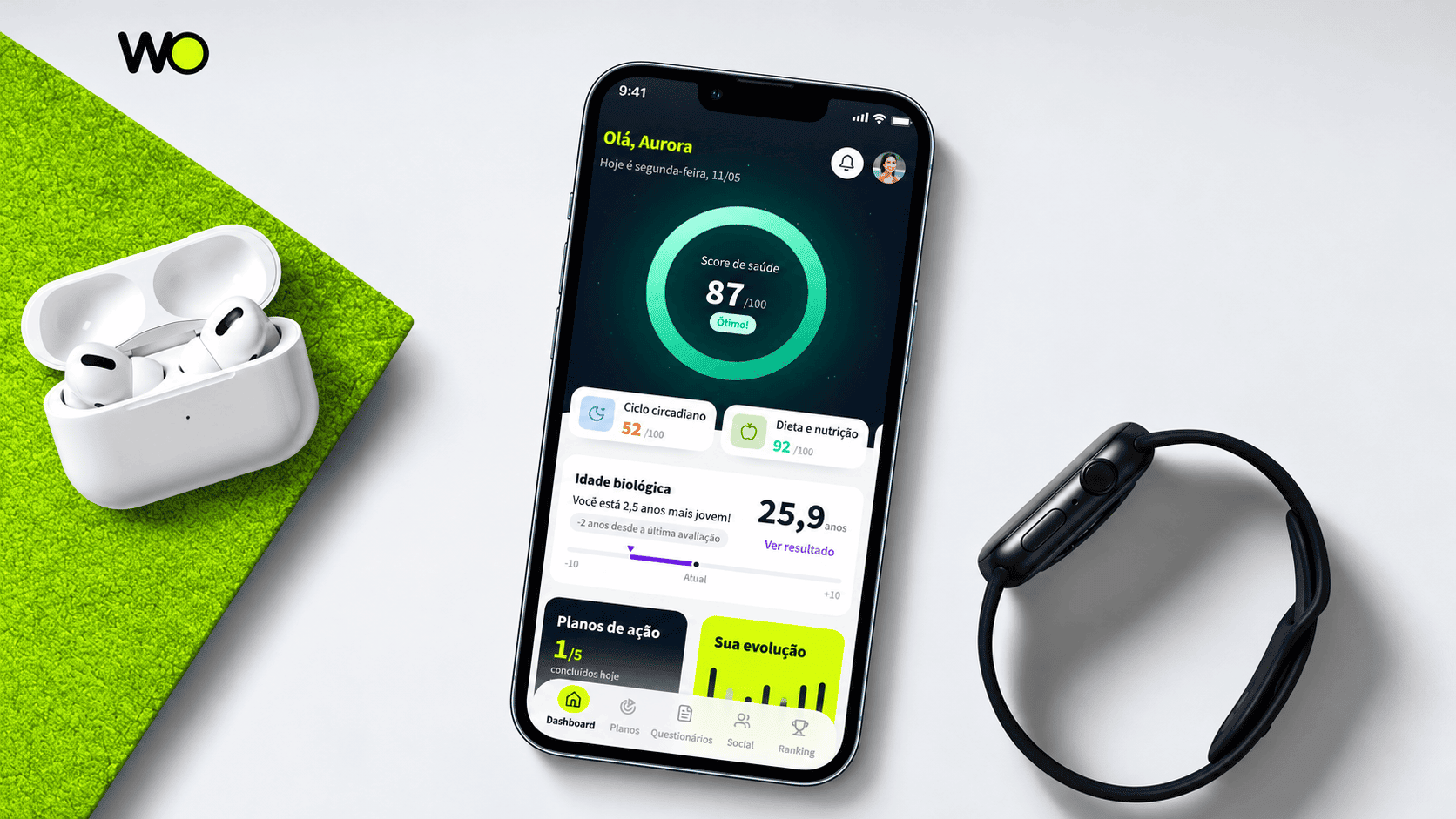 App We-On reúne exames DNA e hábitos em uma plataforma só