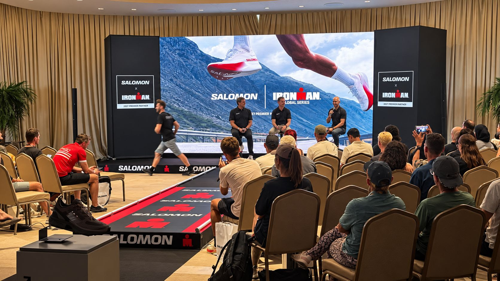 Salomon firma parceria global de cinco anos com o Ironman