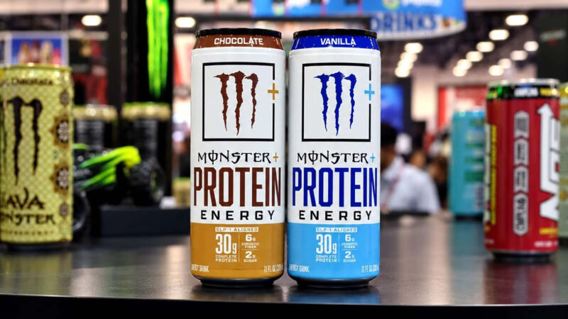 Monster lança energético com 30g de proteína e fibra